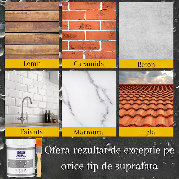 Adeziv etanșator transparent