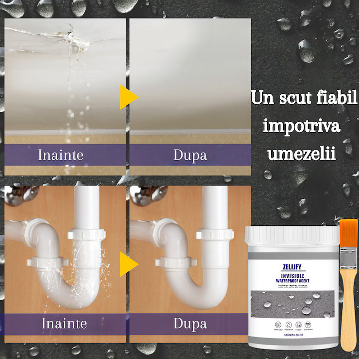 Adeziv etanșator transparent